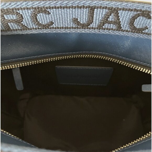 New Marc Jacobs Crossgrain Tote Azure Blue - Picture 6 of 7
